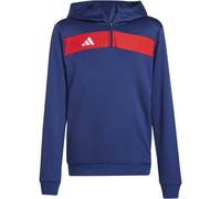 ADIDAS Kinder Kapuzensweat Tiro 25 Essentials Kids Sweat (JD3054) 140 NAVBLU/RED