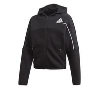 adidas Kinder Kapuzensweat ZNE FZ Kapuzensweat, Black/White, 116, GD3771