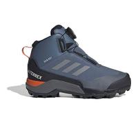 Adidas Unisex Kinder Terrex Winter Mid BOA RAIN.RDY Hiking Shoes, Wonder Steel/Grey/semi Impact orange, 33 EU