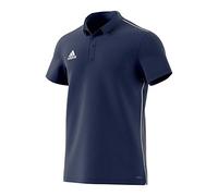 adidas Kinder Poloshirt Core 18, Dark Blue/White, 140, CV3680