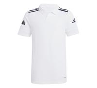 Adidas Poloshirt Squadra 25 JY3414 - Baumwolle - Kinder Weiß/Schwarz Größe 176