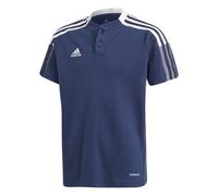 adidas Kinder Poloshirt Tiro 21 GK9673 140 Team Navy Blue