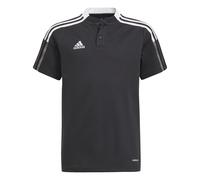 Adidas Tiro 21 Polo Kinder Poloshirt schwarz 140
