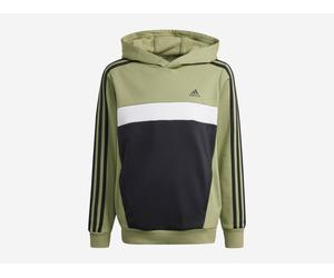 adidas Kinder Pullover 3S TIB FL Hoodie TENGRN/BLACK/WHITE 164