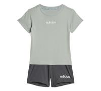 adidas Kinder Set I Lin T-Set 160 KB9670 92 Wonder Sage/White/White