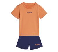 adidas Kinder Set I Lin T-Set 160 KE0865 104 Dusky Orange/Dark Blue/Blue