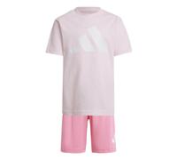 adidas Kinder Set LK BL T-SET 160 JE1378 104 Clear Pink/White