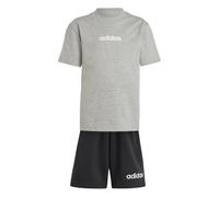 adidas Kinder Set LK LIN T-SET JC9752 128 Medium Grey Heather/White