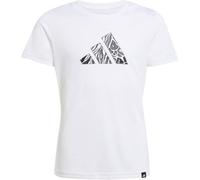 ADIDAS Kinder Shirt CLIMACOOL Animal Training Slim Graphic (JV5195) 128 WHITE