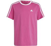 ADIDAS Kinder Shirt Essentials 3-Streifen Cotton Loose Fit Boyfriend (IC3639) 170 SELUFU/WHITE
