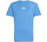 adidas Essentials T-Shirt Kinder KD3368 - ray blue/white 164