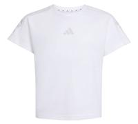ADIDAS Kinder Shirt FUTURE ICONS 3-STREIFEN (KB6896) 140 WHITE/GREONE