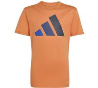 adidas - Kid's Bold Tee 160 - T-Shirt, Gr. 164, orange (DuskyOrange/RoyalBlue/DarkBlue/AuroraInk)