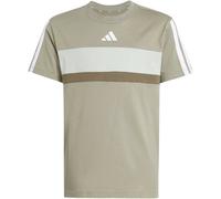 ADIDAS Kinder Shirt Seasonal Essentials Tiberio 3-Streifen Kids WHITE - Gr. - 164