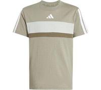 ADIDAS Kinder Shirt Seasonal Essentials Tiberio 3-Streifen Kids WHITE - Gr. - 176