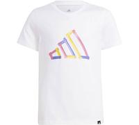 ADIDAS Kinder Shirt Tech Logo Graphic Kids (JD4638) 152 WHITE
