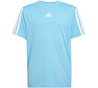 ADIDAS Kinder Shirt Train Essentials 3-Streifen Kids (JJ1036) 176 BRCYAN/WHITE