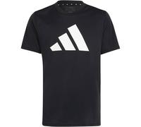 ADIDAS Kinder Shirt Train Essentials AEROREADY Logo Regular-Fit (IC5659) 140 BLACK/WHITE