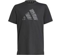 ADIDAS Kinder Shirt Training Essentials Camo-Print Kids (JC8492) 128 Schwarz