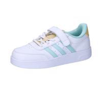 adidas BREAKNET 2.0 EL C für Kinder, weiß, Gr. 30 EU