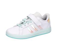 adidas Kinder Sneaker GRAND COURT 2.0 EL C JR6119 30 Ftwr White/Iridescent/Mint