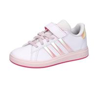 adidas Kinder Sneaker GRAND COURT 2.0 EL C JS3939 30 Ftwr White/Iridescent/Pink