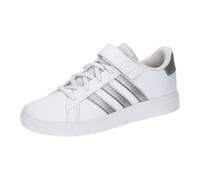 adidas Kinder Sneaker GRAND COURT 2.0 EL K GW6516 35 Ftwr White/Metal Silver