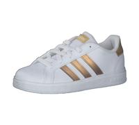 Grand Court Sustainable Lace Schuh Cloud White / Cloud White / Matte Gold 28