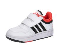 adidas Kinder Sneaker HOOPS 3.0 CF I H03860 24 Ftwr White/Core Black/Bright Red