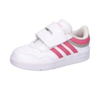 adidas Hoops 4.0 Sneaker Kinder JI0910 - cloud white/pink fusion/grey two 24