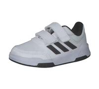 adidas Unisex Baby Tensaur Hook and Loop Shoes, Cloud White/Black/Core Black, 24 EU