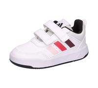 Sneaker ADIDAS SPORTSWEAR "TENSAUR SPORT 3.0 KIDS", Kinder, Gr. 26, weiß (cloud weiß, pure turbo, maroon), Synthetik, Textil, Schuhe Sneaker, für Kinder, mit Klettverschluss (48655812-26) cloud weiß,