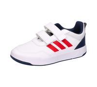 adidas Unisex Kinder Tensaur Sport 3.0 Hook and Loop Kids Shoes, FTWR White/Collegiate Red/Collegiate Navy, 29 EU