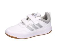 Sneaker ADIDAS SPORTSWEAR "TENSAUR SPORT 3.0 CF K", Kinder, Gr. 35, weiß (cloud weiß, silber metallic, grau two), Synthetik, Textil, Schuhe Sneaker, für Kinder & Jugendliche (56874433-35) cloud weiß,