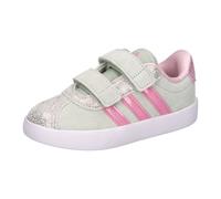 adidas Vl Court 3.0 Cf I Sneaker Pink, Kinder, Größe: 25, Material: Veloursleder/Textil