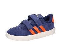 adidas Kinder Sneaker VL Court 3.0 CF I JR2217 24 Dark Blue/Impact Orange/Gold