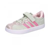 adidas Kinder Sneaker VL Court 3.0 EL C IH1652 33 Linen Green/Bliss Pink/Pink