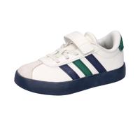 adidas Kinder Sneaker VL COURT 3.0 EL C IH3957 34 Core White/Collegiate Navy/Collegiate Green