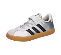 Adidas Sneaker VL Court 3.0 Kinder Silber Metallic/Core Schwarz/Light Solid Grey Gr. 34