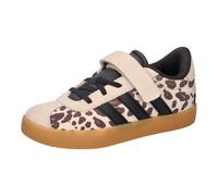 adidas Kinder Sneaker VL Court 3.0 EL C KH8704 35 Crystal Linen/Core Black/Khaki