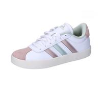 adidas Kinder Sneaker VL Court 3.0 K FTWR White/Linen Green Met./Pink 31