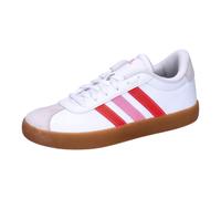adidas Kinder Sneaker VL Court 3.0 K JH8722 37 1/2 Ftwr White/Bright Red/Pink