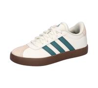 adidas Kinder Sneaker VL Court 3.0 K JR2219 39 1/3 Off White/Preloved Teal/White