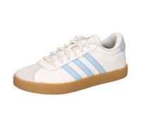 adidas Kinder Sneaker VL Court 3.0 K KH8710 37 1/2 Core White/Ice Blue/Gum3