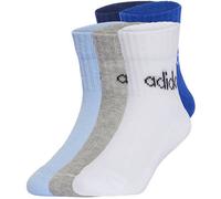 ADIDAS Kinder Socken Kids Linear Ankle, 5 Paar (JF8542K) 31-33 Blau