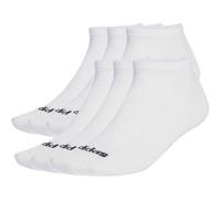 ADIDAS Kinder Socken Linear gepolsterte Crew im 6er-Pack (JL6096K) 31-33 WHITE/BLACK
