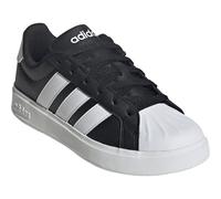 Sneaker ADIDAS SPORTSWEAR "STREETTALK", Damen, Gr. 39, core schwarz, cloud weiß, cloud weiß, Synthetik, Schuhe Sneaker, inspiriert vom Design des adidas superstar (63369065-39) core schwarz, cloud wei