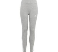 ADIDAS Kinder Strumpfhose Essentials 3-Streifen Cotton (IC3624) 152 MGREYH/WHITE