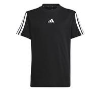 Adidas Kinder T-Shirt Essentials JD6487 3‑Streifen Kurzarm Schwarz/Weiß 152