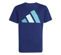 adidas Kinder T-Shirt J BL TEE 160 JY0296 128 Dark Blue/Pure Teal/Mint